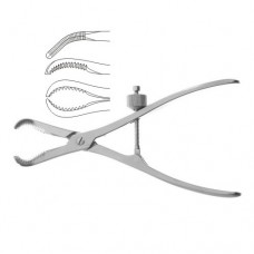 Repositioning Forcep With Tread Fixation Stainless Steel, 24 cm - 9 1/2"